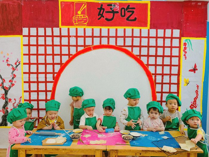 Hình ảnh 2 - Cơ sở vật chất hiện đại và khuôn viên xanh tại Trường Mầm Non Việt Mỹ Montessori