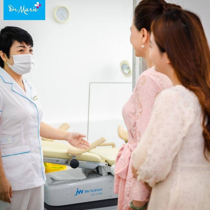 Hình ảnh phòng khám Dr.Marie với trang thiết bị hiện đại