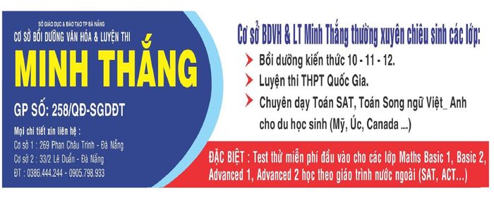 Trung tâm Luyện thi Minh Thắng - hình ảnh 1