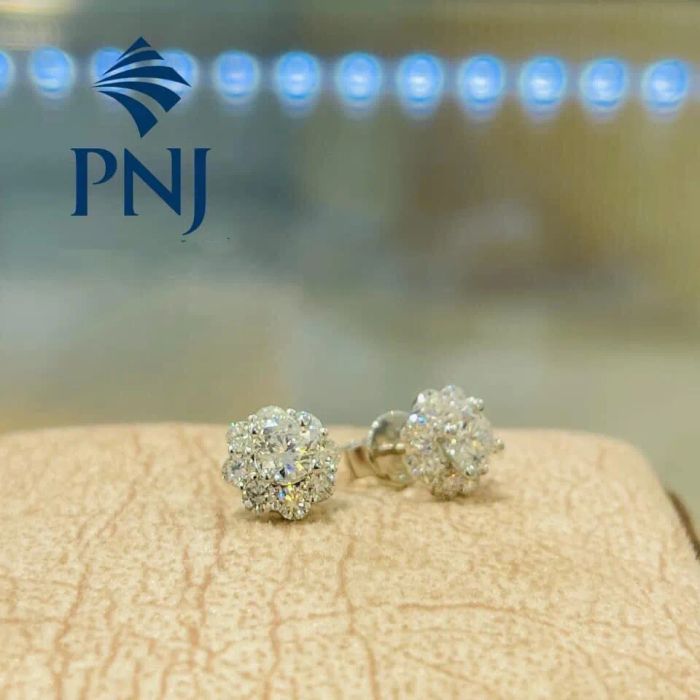 Hình ảnh ấn tượng về bộ sưu tập trang sức tại PNJ An Đông