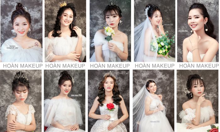 Tác phẩm nghệ thuật trang điểm cô dâu tại Thành Chung Studio