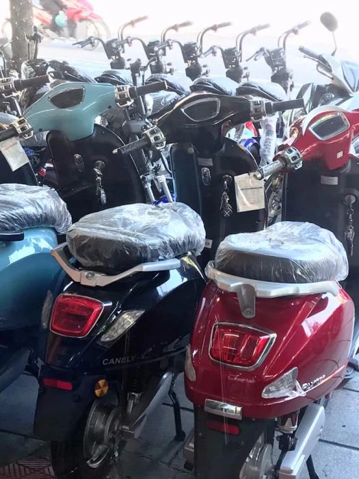 Hình ảnh ấn tượng về showroom Xe điện Sơn Cường