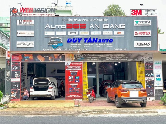 Không gian hiện đại tại Duy Tân Auto - Auto365 An Giang