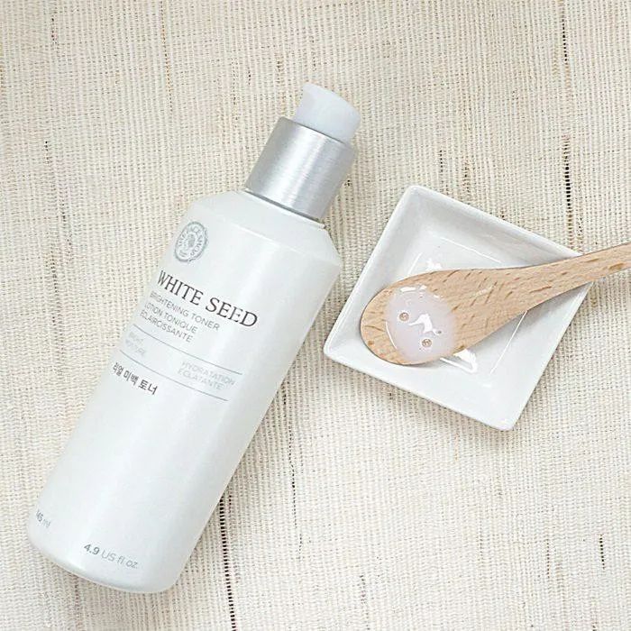 Nước Hoa Hồng Dưỡng Trắng Da Trị Nám The Face Shop White Seed Brightening Toner ảnh 1