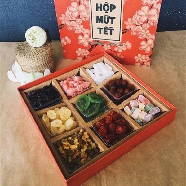 Hình ảnh bộ sưu tập quà Tết cao cấp tại MamaFood