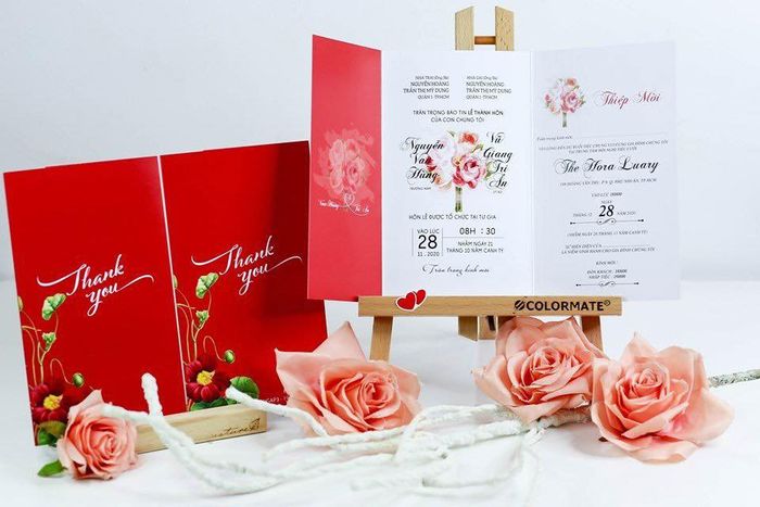 Bộ sưu tập thứ hai của Thiệp cưới Tâm Giao - những mẫu thiết kế tinh tế kết hợp họa tiết truyền thống và nét hiện đại