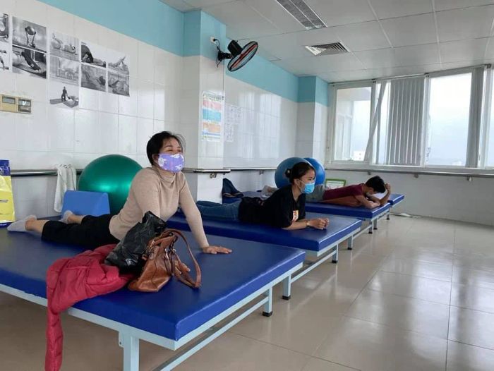 Hình ảnh khu vực trị liệu và phục hồi chức năng tại bệnh viện