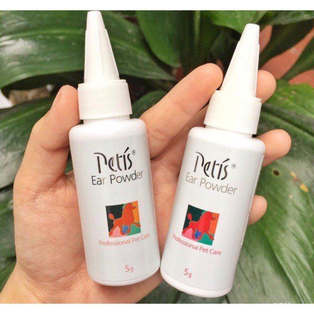Hình ảnh minh họa bột nhổ lông tai Petis Ear Powder từ nhiều góc độ