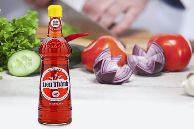 Hình ảnh bộ sưu tập nước mắm Liên Thành đóng chai