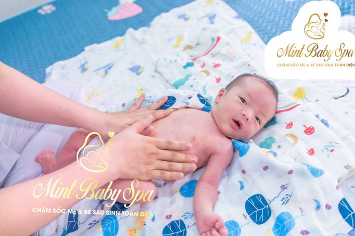 Không gian chăm sóc ấm áp tại Mint Baby Spa - Ảnh 1