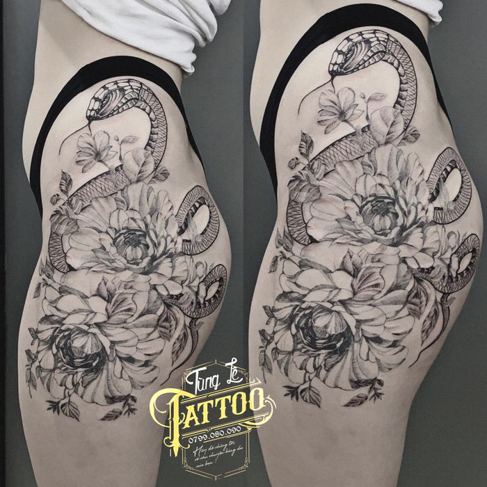 Tác phẩm nghệ thuật xăm hình tại Tùng Lê Tattoo Studio - Ảnh 2