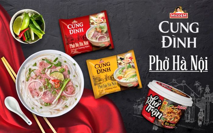 Hình ảnh đặc sắc về Phở Cung Đình