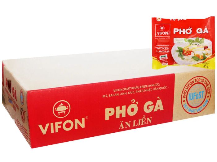 Hình ảnh chân thực về Phở Vifon