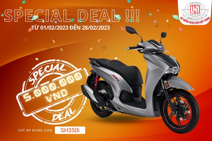 Bộ sưu tập xe Honda đa dạng tại HEAD Liên Hiệp Thành