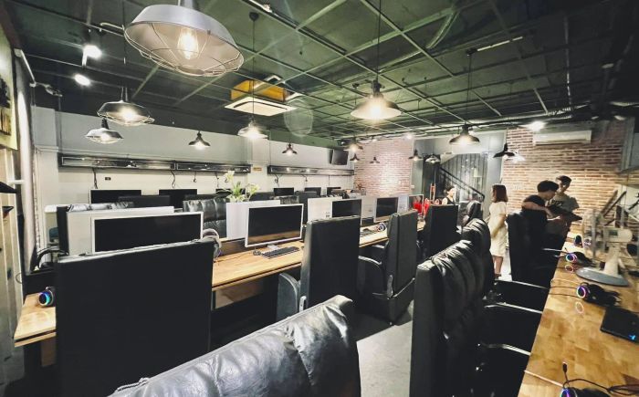 Góc chơi game cao cấp tại CyberCore Gaming The King