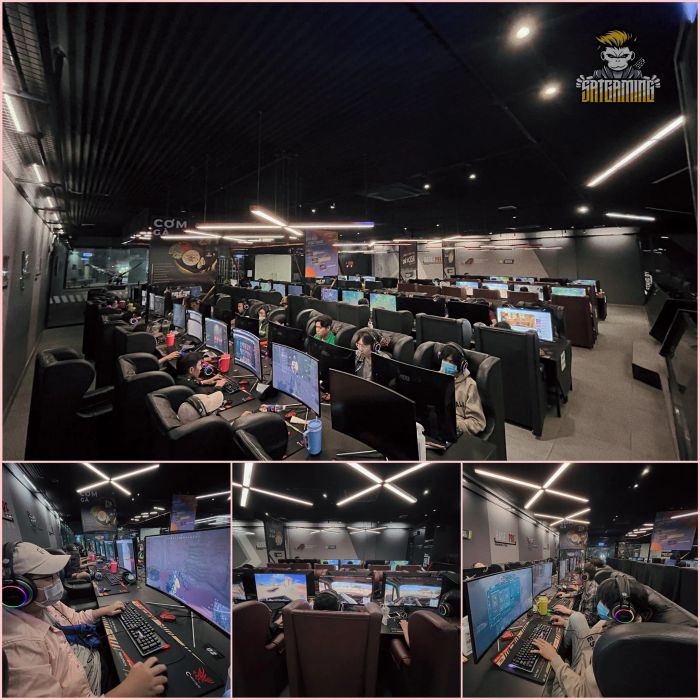 Hình ảnh không gian hiện đại tại SAT Gaming