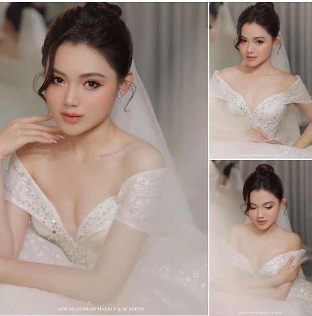 Hình ảnh cô dâu lộng lẫy tại Kim Ngân Phạm Studio