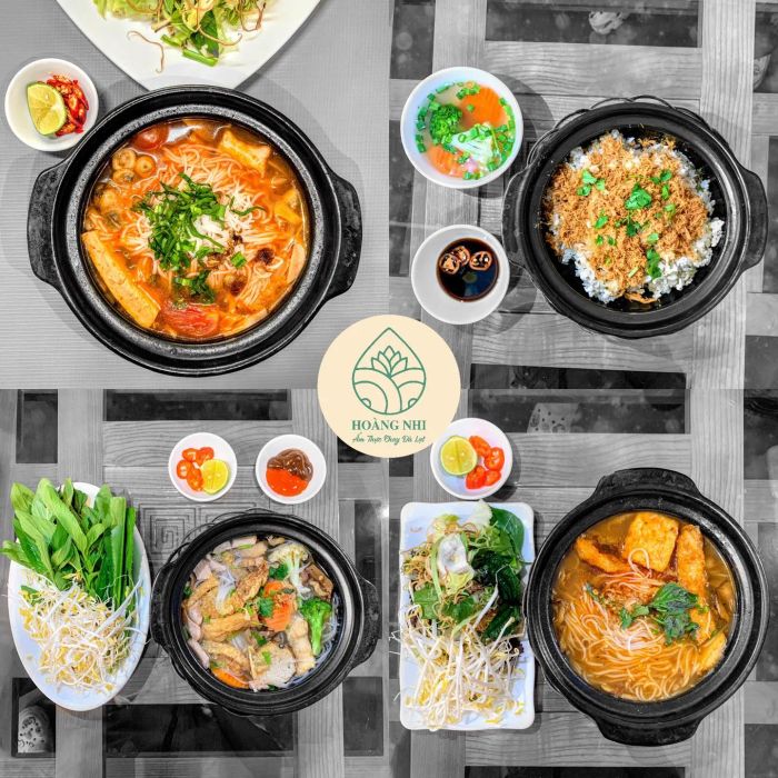 Những món chay tinh tế được trình bày như tác phẩm nghệ thuật tại HOÀNG NHI