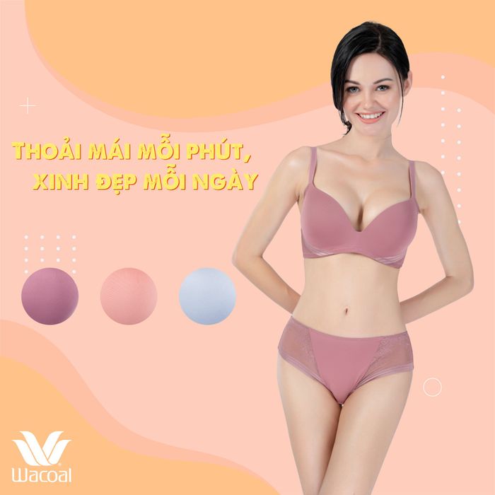Bộ sưu tập Wacoal - Thanh lịch trong từng đường kim mũi chỉ