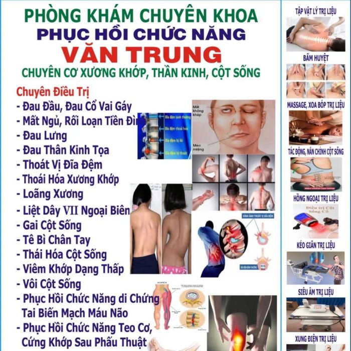 Hình ảnh không gian điều trị tại Phòng Khám Văn Trung