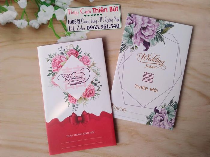 Bộ sưu tập thiệp cưới đa phong cách từ Thiên Bút - Ảnh 2
