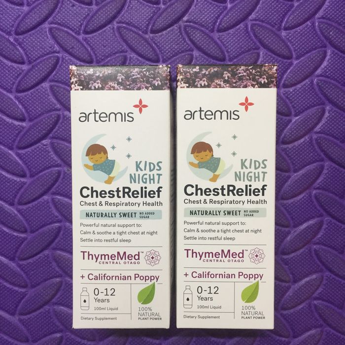Siro ho ban đêm Artemis Kids Night Chest Relief Oral Liquid ảnh 2