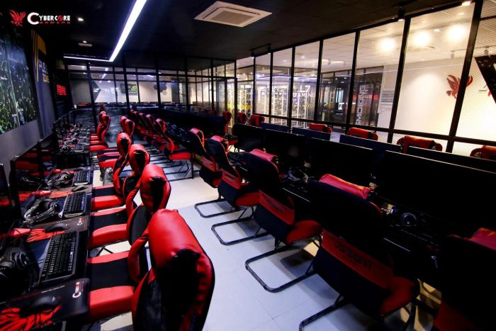 Không gian gaming hiện đại tại CyberCore Gaming L7