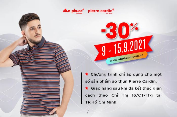 Không gian sang trọng tại cửa hàng AN PHƯỚC - PIERRE CARDIN