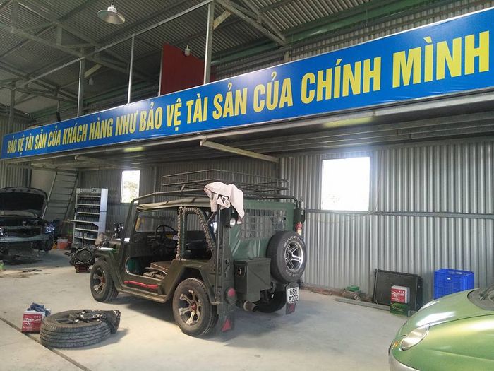 Hệ thống thiết bị hiện đại tại Garage Ô Tô Đà Nẵng