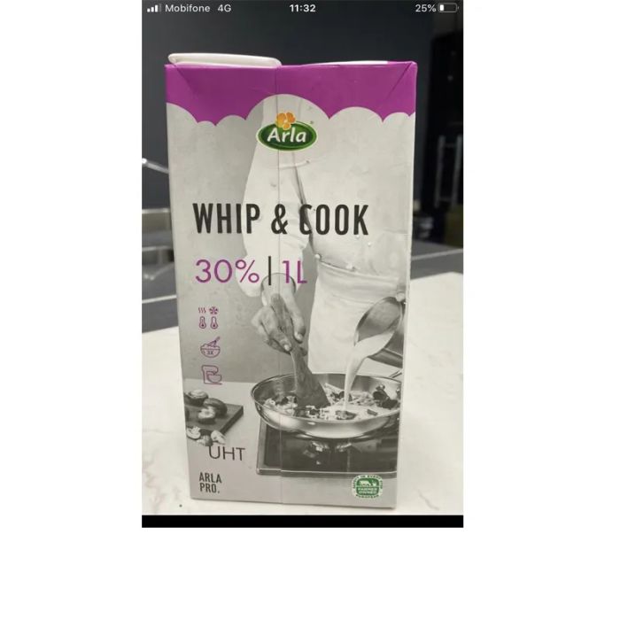 Hình ảnh Kem Whipping & Cooking Arla (phiên bản 2)