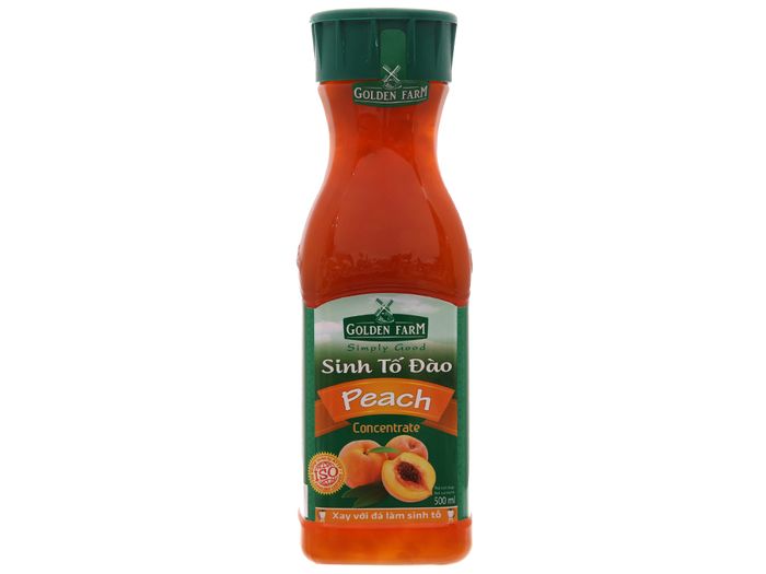 Sinh tố Golden Farm đào - Giải pháp dinh dưỡng thông minh