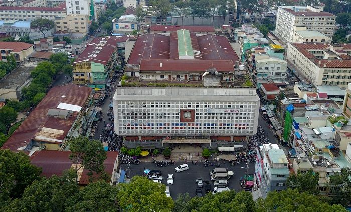 Không gian nhộn nhịp tại Chợ An Đông