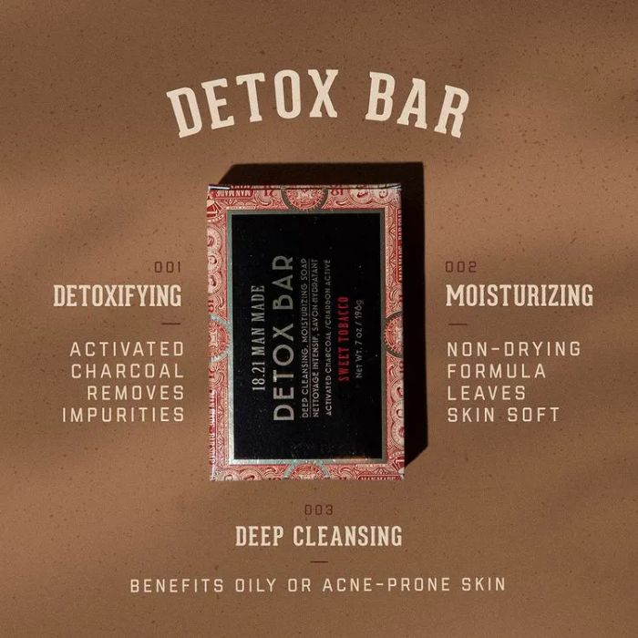Hình ảnh Cục xà bông 18.21 Man Made Detox Bar 2