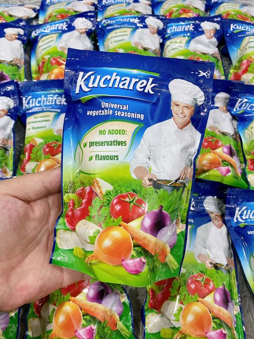 Hình ảnh hạt nêm rau củ hữu cơ Kucharek chính hãng