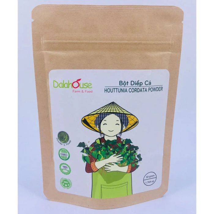 Hình ảnh bột diếp cá Dalahouse - Màu xanh tự nhiên, mịn màng tinh khiết