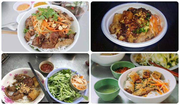 Hình ảnh đĩa cơm tấm sườn nướng vàng ươm tại Hai Bê