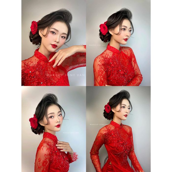 Hình ảnh trang điểm cô dâu tại Jony Van Makeup