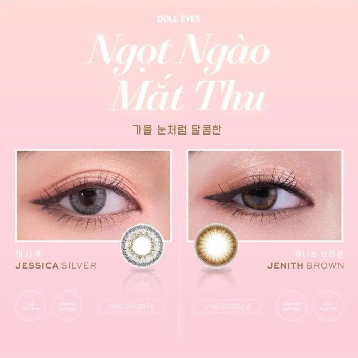 [Ảnh] Bộ sưu tập lens đa dạng tại Dolleyes Nha Trang