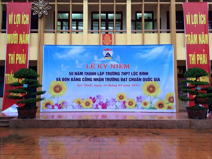 Hình ảnh Trường THPT Lộc Bình 1