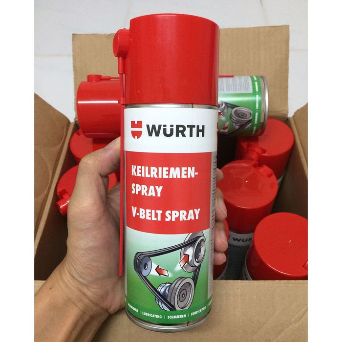 Bảo dưỡng dây curoa Wurth V-Belt Spray ảnh 1