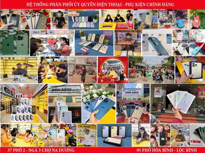 Không gian trưng bày đa dạng tại Di Động Đinh Sách