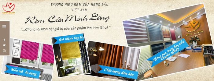Hình ảnh showroom Rèm cửa Minh Đăng