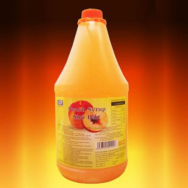 Siro Đào GTP - Trọn vị đào tươi cho quy mô kinh doanh