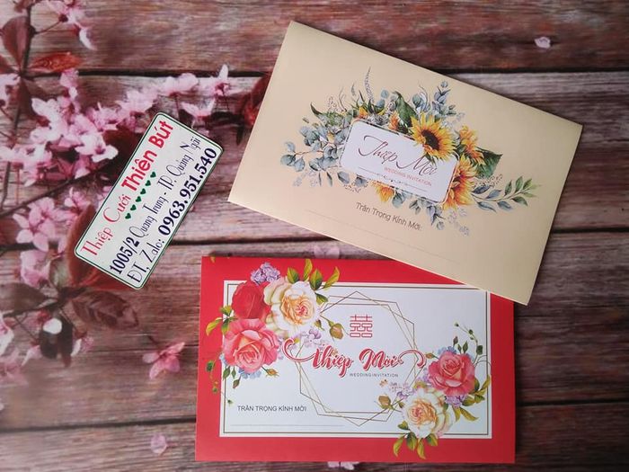 Những mẫu thiệp cưới độc đáo tại Thiên Bút - Ảnh 3