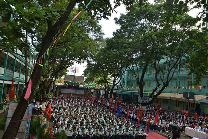 Hình ảnh đầu tiên về Trường THCS Hà Huy Tập - Lưu giữ khoảnh khắc đẹp về ngôi trường trăm năm giáo dục