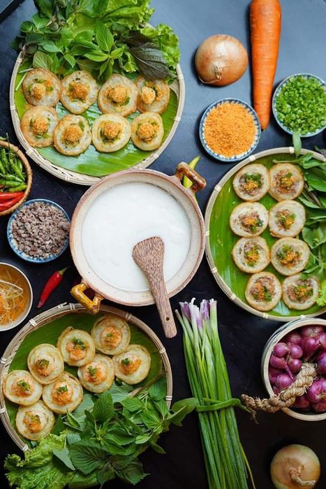 Bánh khọt Cô Ba Vũng Tàu - Nghệ thuật trình bày đầy tâm huyết