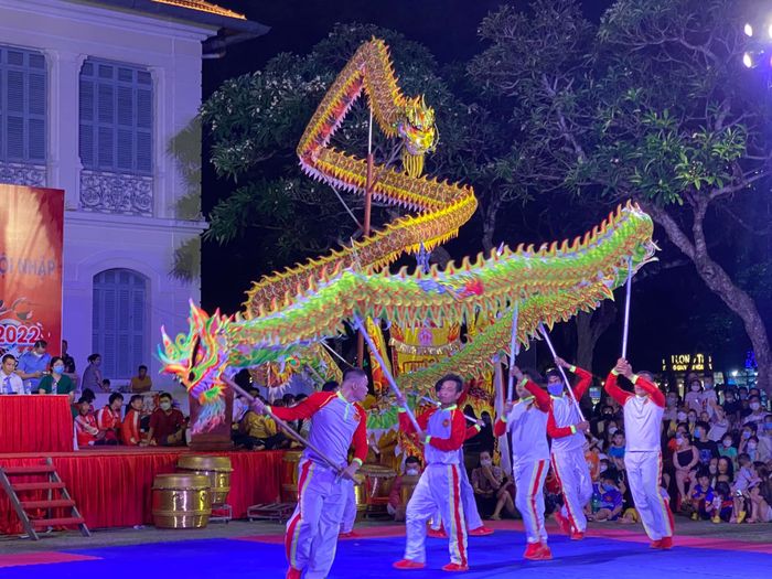 Đoàn nghệ thuật lân sư rồng Đình Long Đường ảnh 1