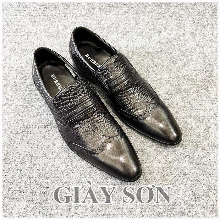 Bộ đôi giày da cao cấp Giày Sơn - Ảnh 3
