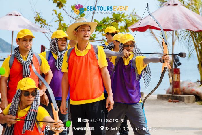 Hình ảnh thực tế các hoạt động teambuilding do SEA TOURS EVENT tổ chức