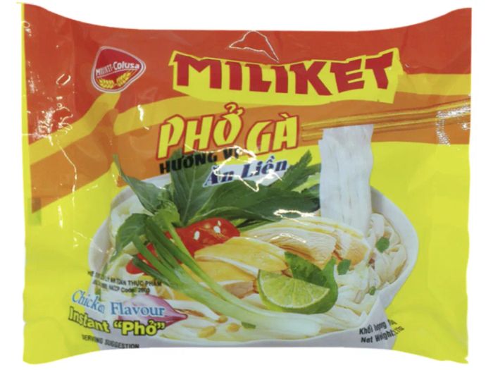 Hình ảnh phở Miliket chân phương